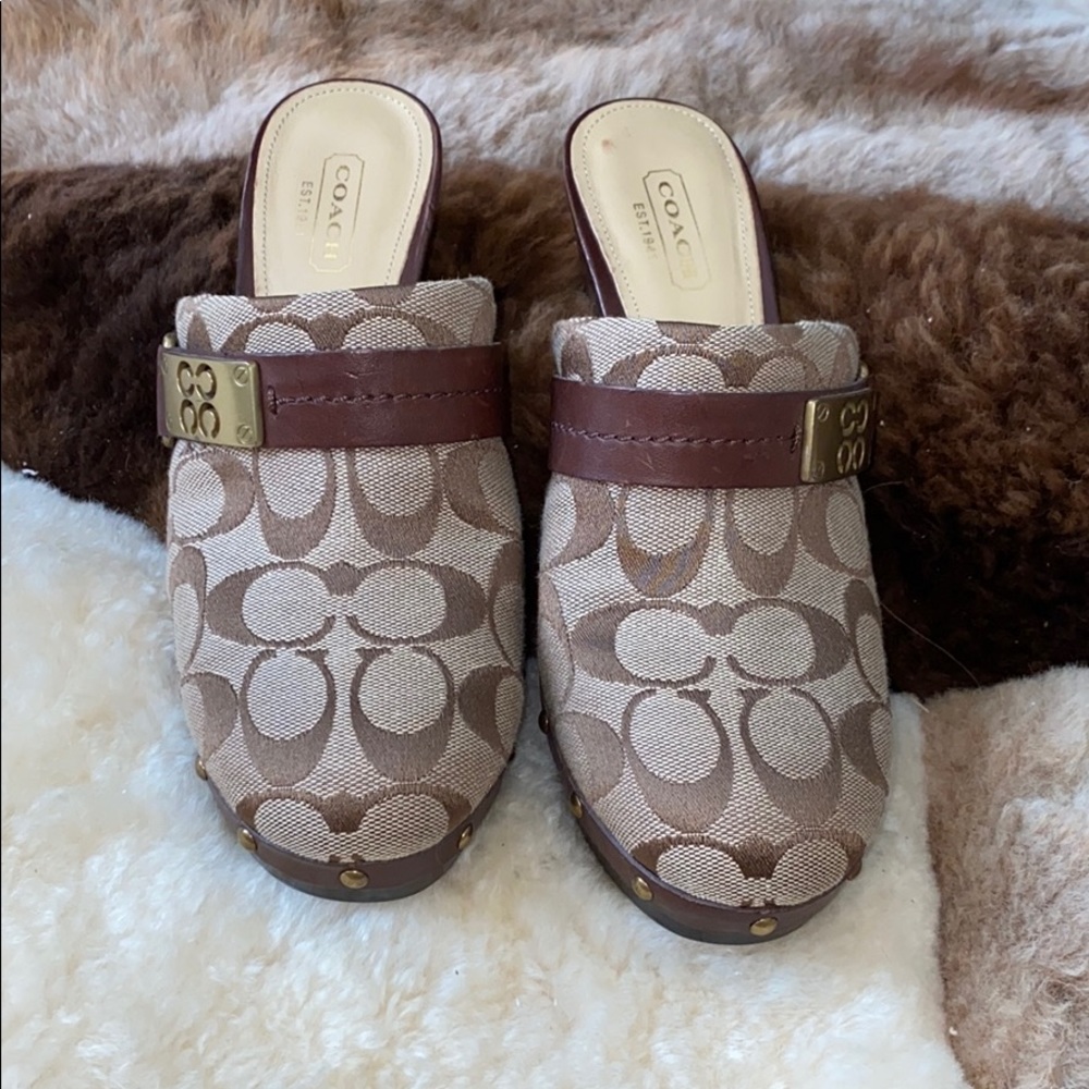 Coach women’s clogs